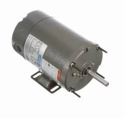 A099901.00 Leeson 1/2 Hp 1800 RPM 115/230V 48Z Frame TEAO 1-Phase Belt Drive Farm Motor