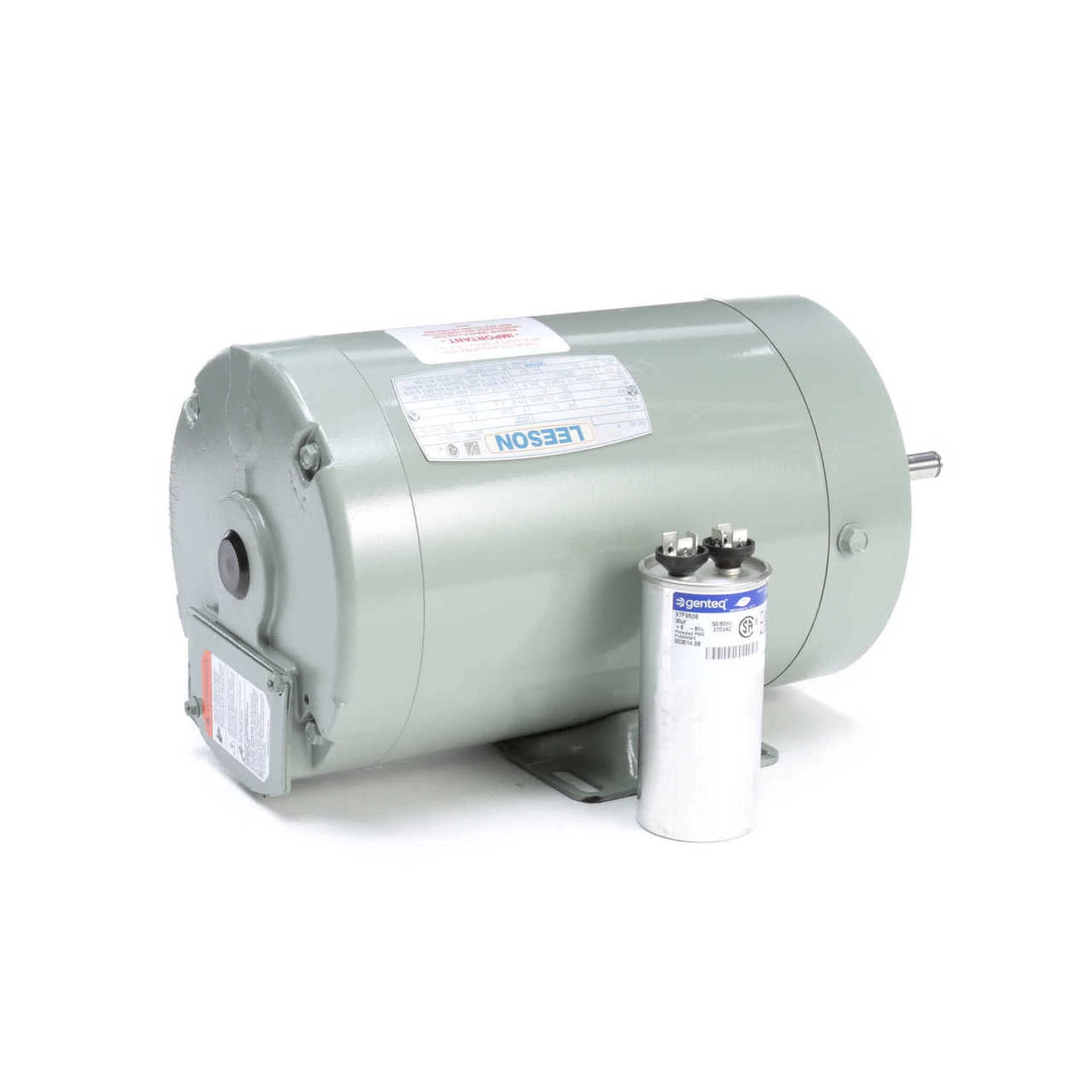 113939.00 Leeson | 1/2 Hp 3450 RPM 56CZ Frame 230V Milk Transfer (Babson 27732) Pump Motor - Image 3
