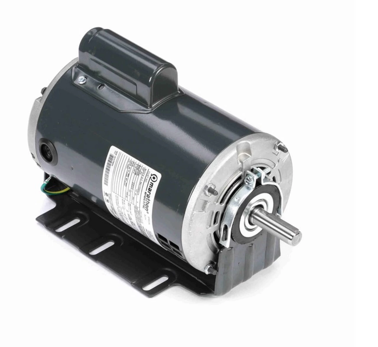 S115 Marathon 3/4 Hp (1 Speed) 115/230V 1800 RPM ODP 56 Frame Cap Start Resilient Base Motor