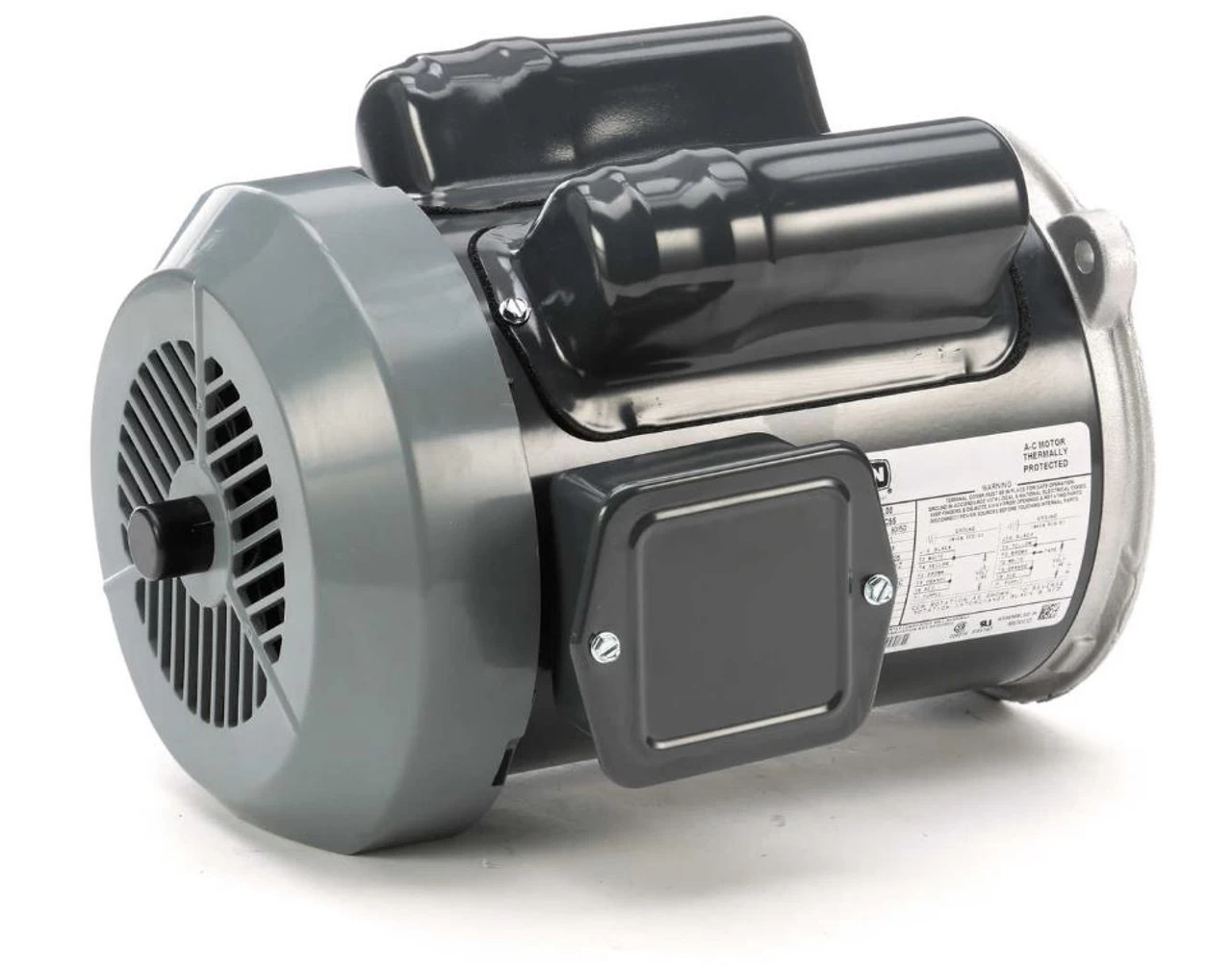 117889.00 Leeson 3/4 Hp 1800 RPM 115/208-230V TEFC 56YZ Frame Auger Motor - Image 3