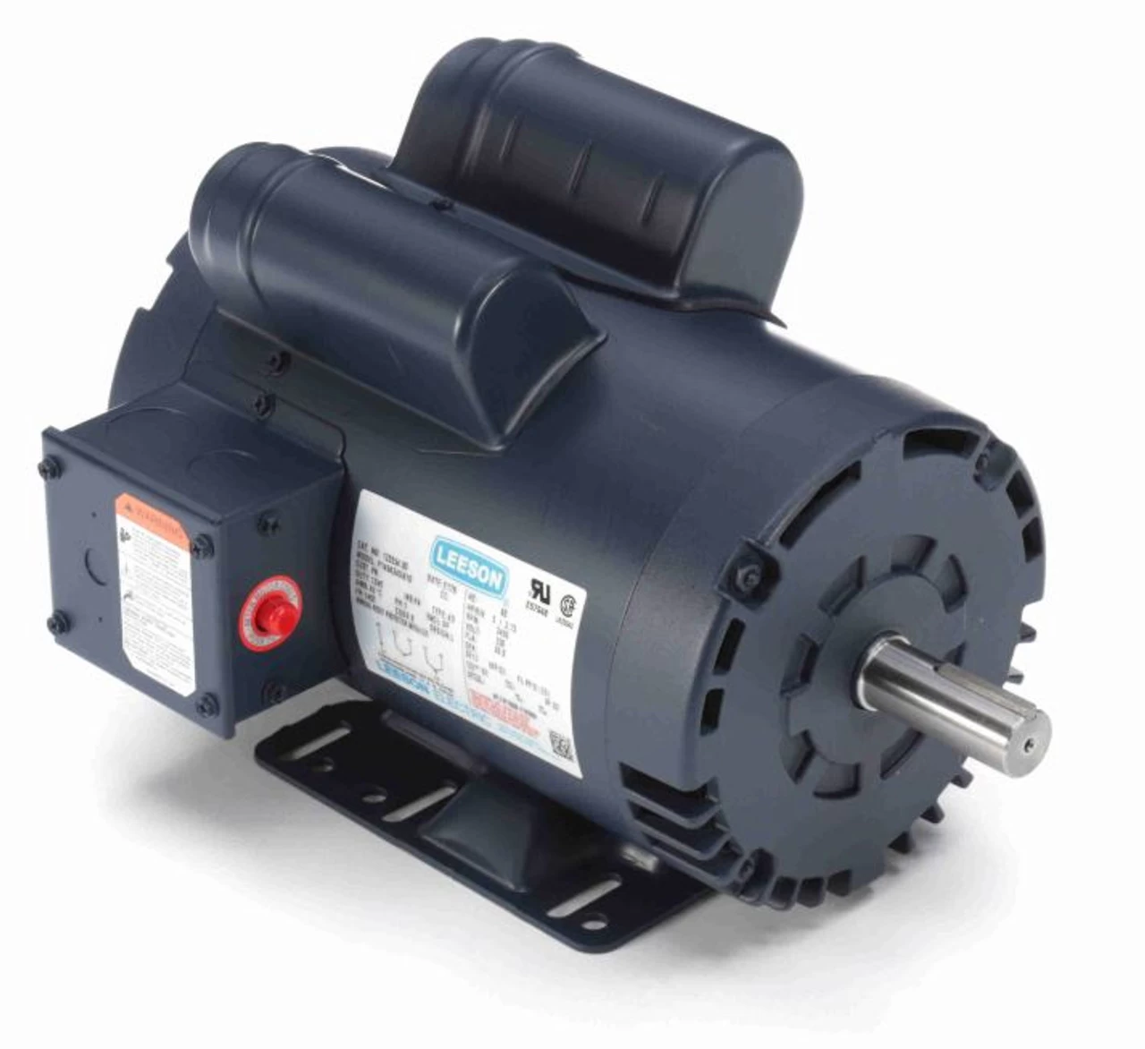 120554.00 Leeson | 5 Hp 3450 RPM 145T 230V Air Compressor Motor