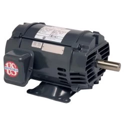 D5V3B Nidec 5 Hp 1200 RPM 215T (Rigid Base) 230/460V ODP Inverter-Duty 3-Phase Motor