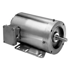 WDP32P2ACR Nidec 1 1/2 Hp 1800 RPM 145TC Frame (Rigid Base) 208-230/460V TENV 3-Phase Washdown Motor