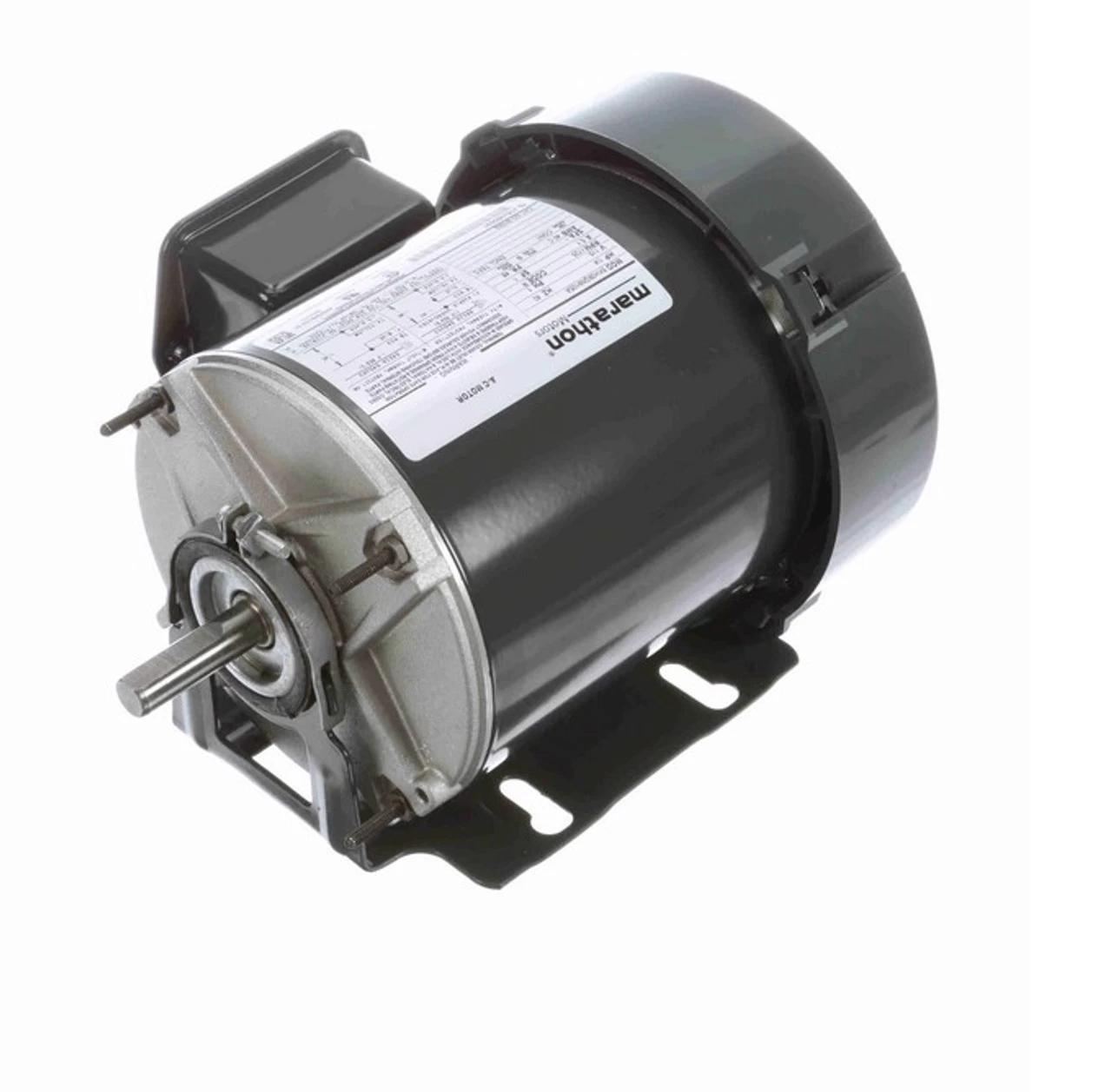 B1502 Marathon 1/4 Hp (1 Speed) 115V 1800 RPM TEFC 48 Frame Split Phase Resilient Base Motor - Image 2