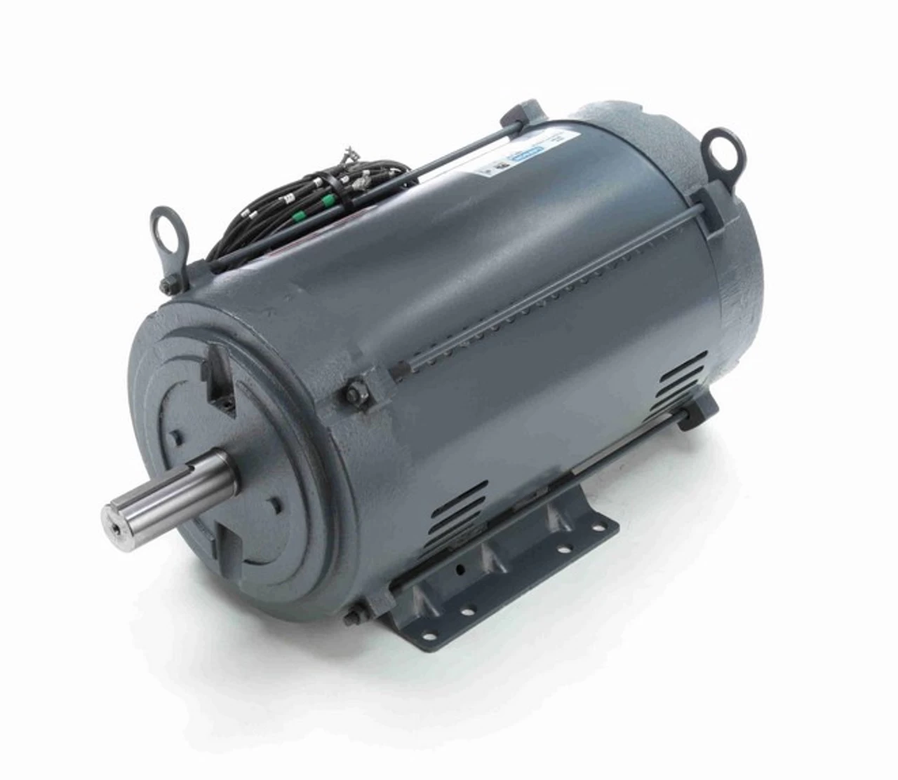 140816.00 Leeson 10 Hp 1800 RPM 230V 215TVZ Frame (Rigid Base) DPAO 1-Phase Tobacco Barn Motor - Image 2