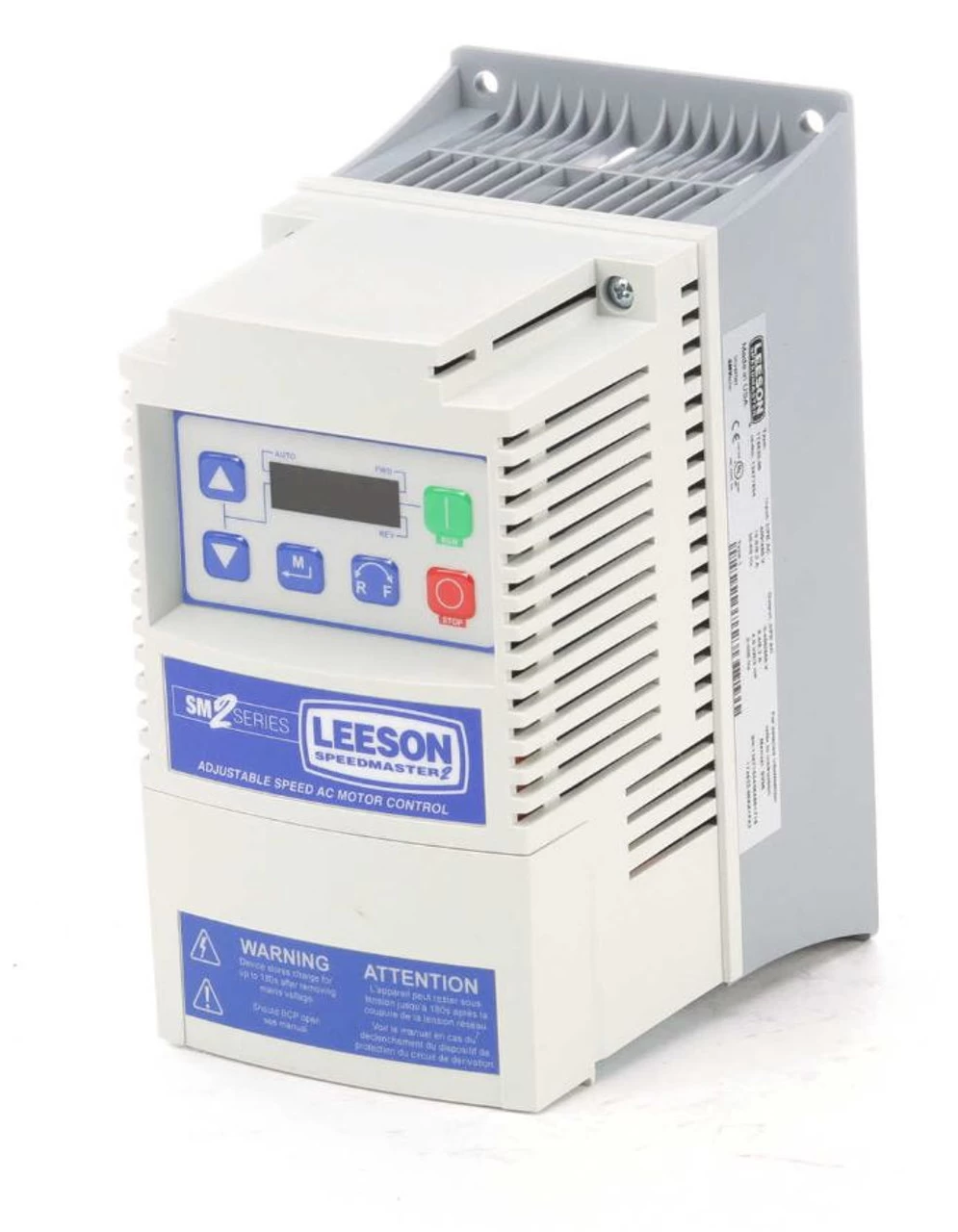 174625.00 Leeson SM2 AC Adjustable Speed VFD Drive 5HP 400-480V