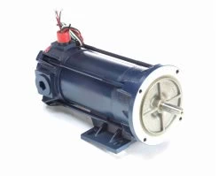 118017.00 Leeson 1/2 Hp 1800 RPM 180VDC 56C Frame (With Base) TENV DC Controllable Explosion Proof Motor