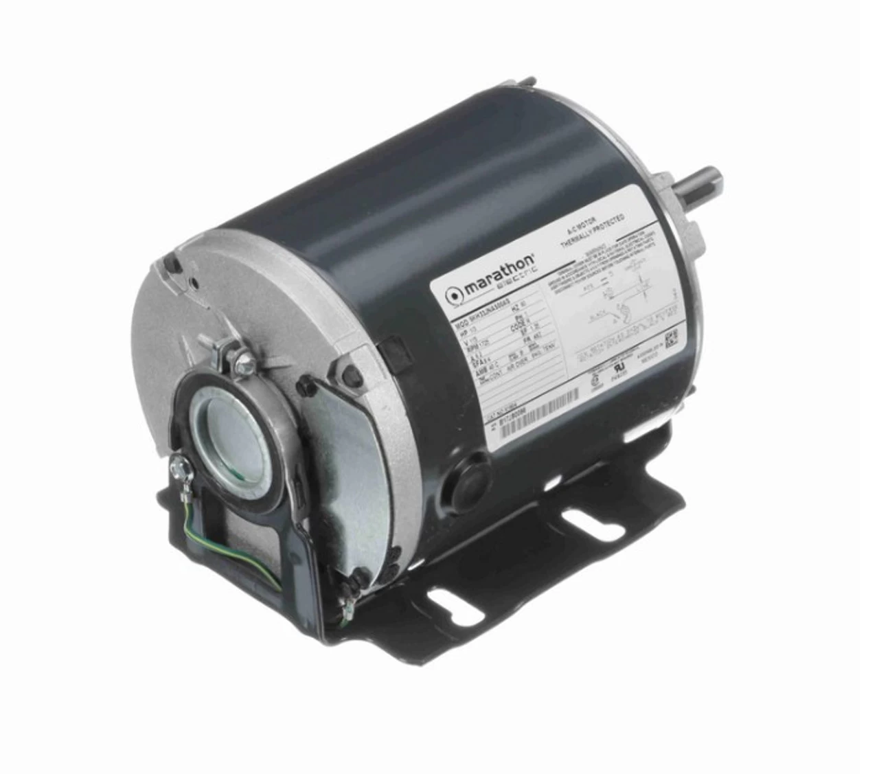 X1904 Marathon 1/3 Hp 1800 RPM 115V TENV 48Z Frame Split-Phase Farm Motor - Image 2