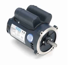 102021.00B Leeson 1/2 Hp 1800 RPM 115V 56C Frame (No Base) ODP 1-Phase Instant Reversing Motor