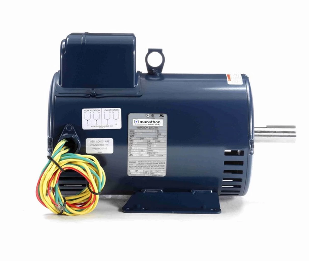 Z305A Marathon 5 HP 3600 RPM 184TZ Frame 230V DPAO Crop Dryer Motor - Image 3