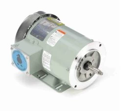 119230.00 Leeson 1 Hp 3600 RPM 230/460V Threaded-Shaft 56CZ Frame (Rigid Base) TEFC 3-Phase Milk Transfer Motor