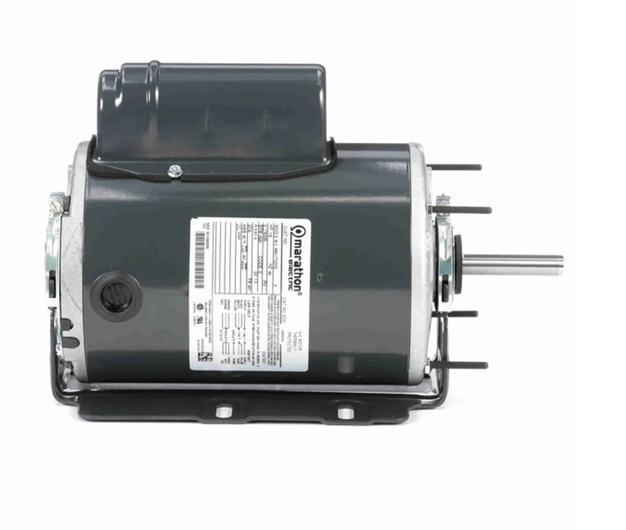 X031 Marathon 1/3 Hp 1800 RPM 115/230V TEAO 48Z Frame PSC Farm Motor - Image 3