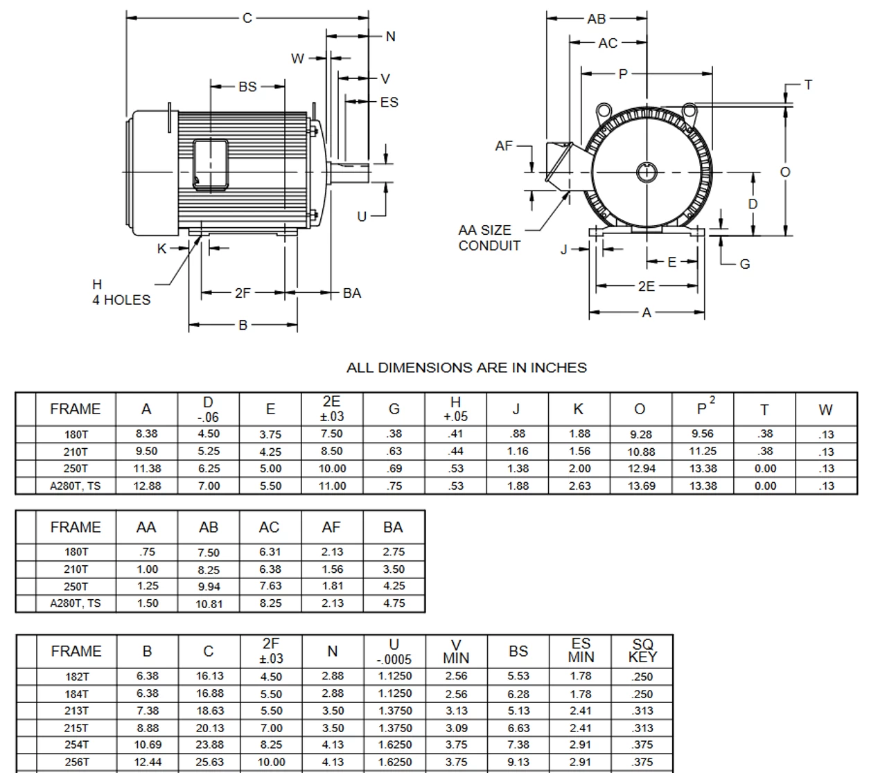 U32R9C Nidec 1 1/2 Hp 1800/900 RPM (2 Speed) 182T Frame 460V TEFC Constant-Torque 3-Phase Electric Motor - Image 2