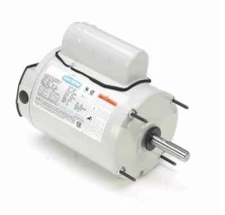 A099250.00 Leeson 1/2 Hp 900 RPM 115/230V 48YZ Frame TEAO 1-Phase Farm Fan Motor