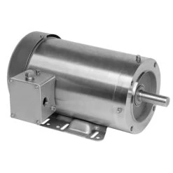 WDS2P1AFHC Nidec 2 Hp 3600 RPM 56HC All-Stainless (Rigid Base) 208-230/460V TENV 3-Phase Washdown Motor