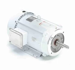 141358.00 Leeson 15 Hp 3600 RPM 230/460V 215JM Frame (Rigid Base) TEFC 3-Phase Wash-Down Pump Motor