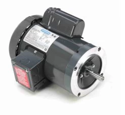 117881.00 Leeson 1 Hp 1800 RPM 115/208-230V 56C Frame TEFC 1-Phase High-Torque Farm Motor