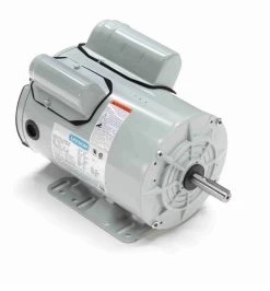 A009782.00 Leeson 1 Hp 1800 RPM 115/230V 56H Frame TEAO 1-Phase Belt Drive Farm Motor