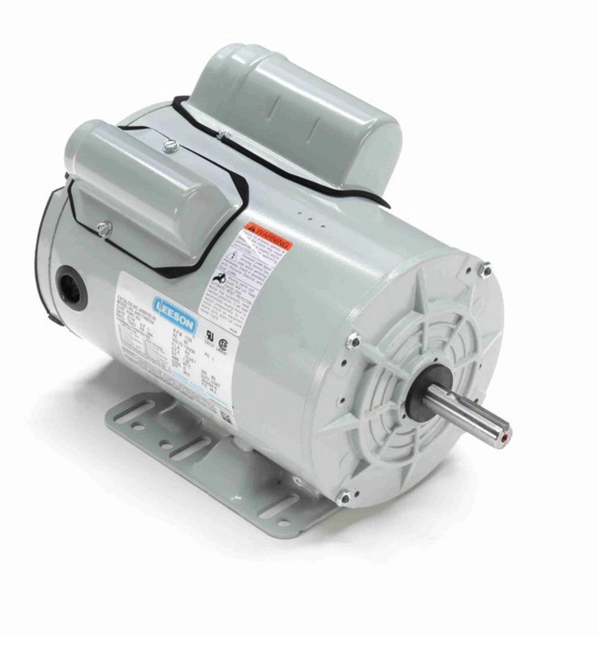 A009782.00 Leeson 1 Hp 1800 RPM 115/230V 56H Frame TEAO 1-Phase Belt Drive Farm Motor