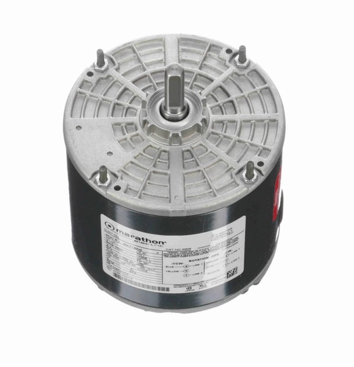 X909 Marathon 1/4 Hp 1800 RPM 115V TEAO 48Y Frame Split-Phase Farm Motor - Image 2
