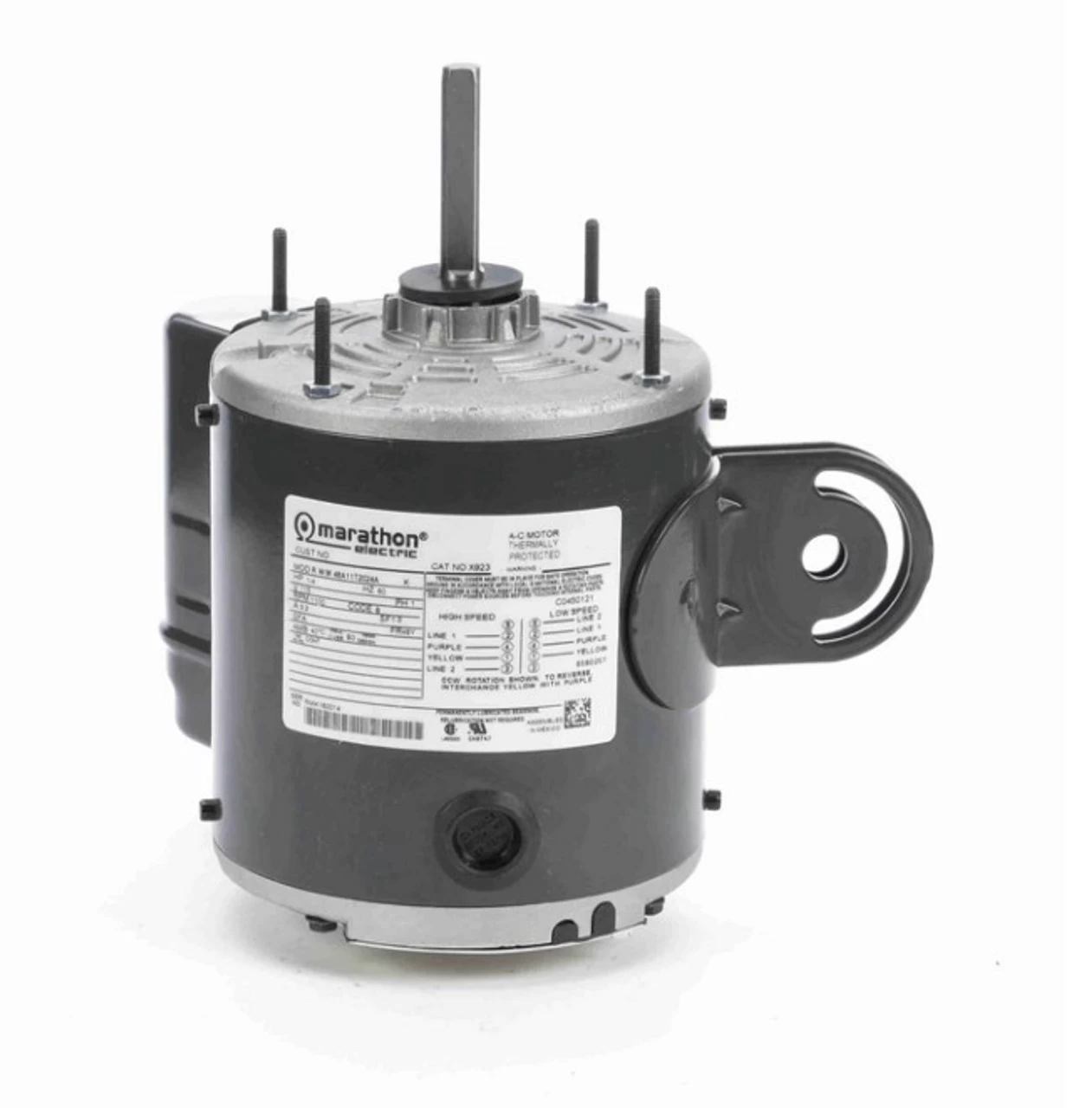 X923 Marathon 1/4 Hp (1 Speed) 115V 1800 RPM TEAO 48Z Frame PSC Pedistal Fan Motor