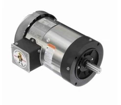 122198.00 Leeson 1 Hp 1800 RPM 208-230/460V 143TC Frame (No Base) TEFC 3-Phase Stainless-Steel Wash-Down Motor