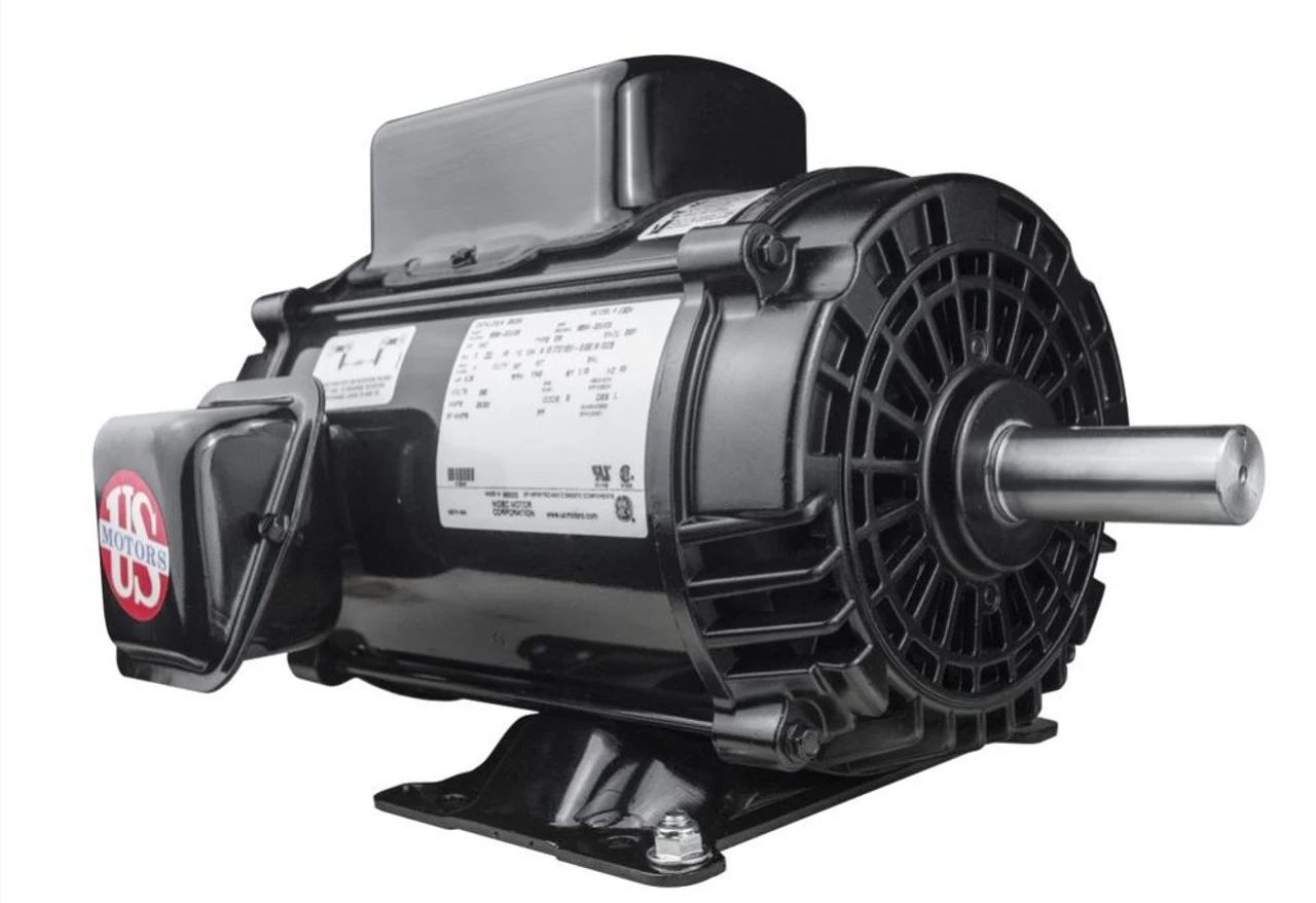 D5C2K18 Nidec | 5 Hp 1800 RPM 184T Frame ODP 230V Nidec Compressor Motor