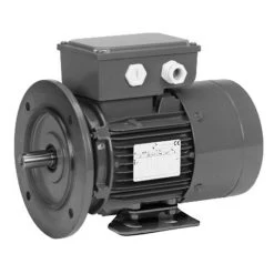 BR13S2AC3 Nidec 1/3 Hp 1800 RPM 56C (Rigid Base) 208-230/460V TEFC 3-Phase BrakeMotor