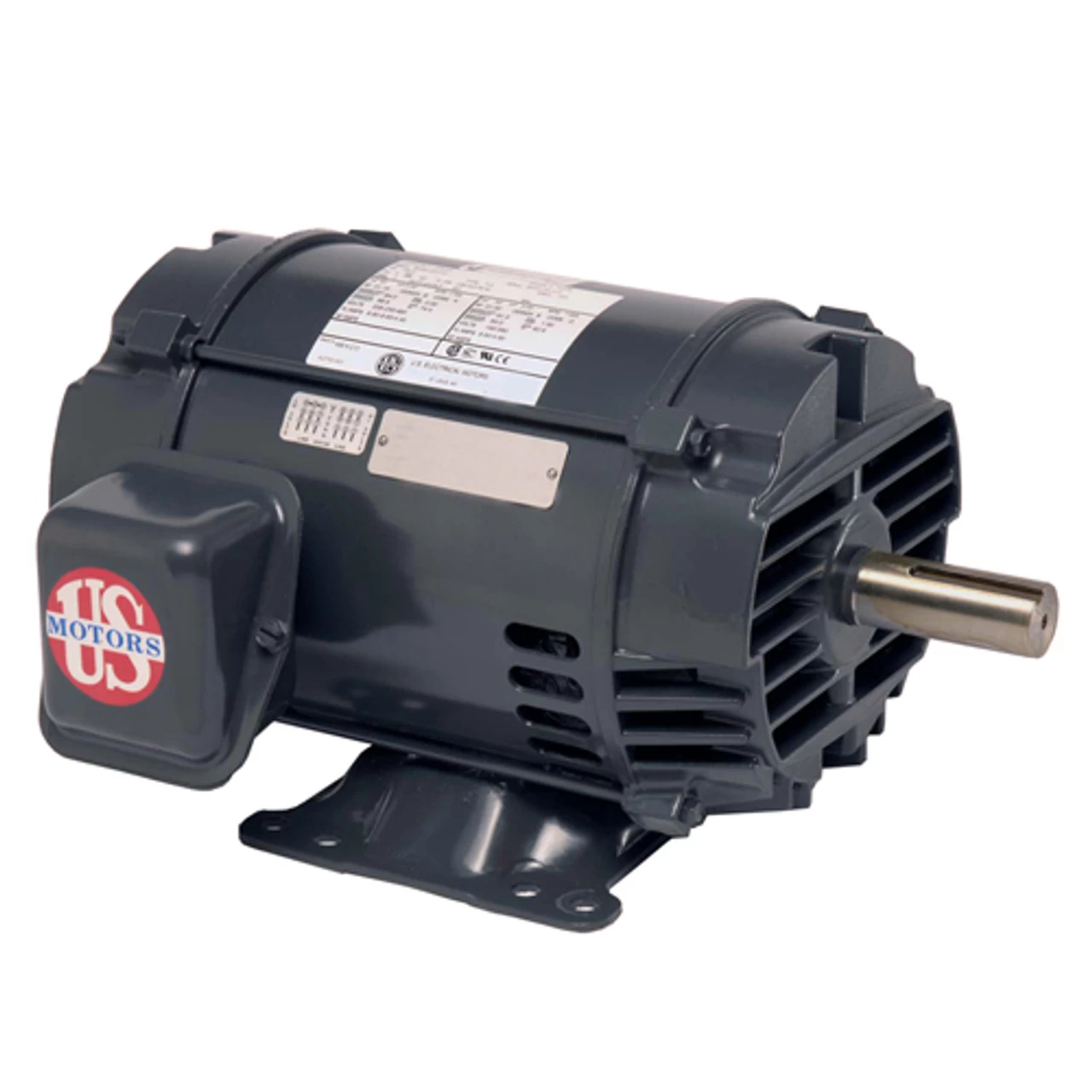 FF100E2XS Nidec 100 Hp 1800 RPM 200/400V ODP 404TS (Rigid Base) 3-Phase Fire Pump Motor