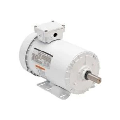 WD1P3A Nidec 1 Hp 1200 RPM 145T Frame (Rigid Base) 208-230/460V TEFC Washdown 3-Phase Motor