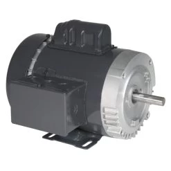 EC09B Nidec 1 Hp 3600 RPM 115/208-230V 56C Frame (Rigid Base) TEFC 1-Phase Electric Motor