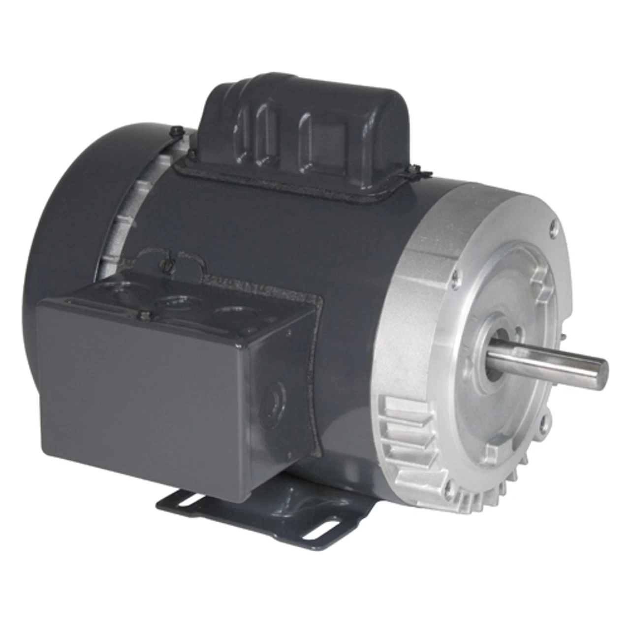 EC09B Nidec 1 Hp 3600 RPM 115/208-230V 56C Frame (Rigid Base) TEFC 1-Phase Electric Motor