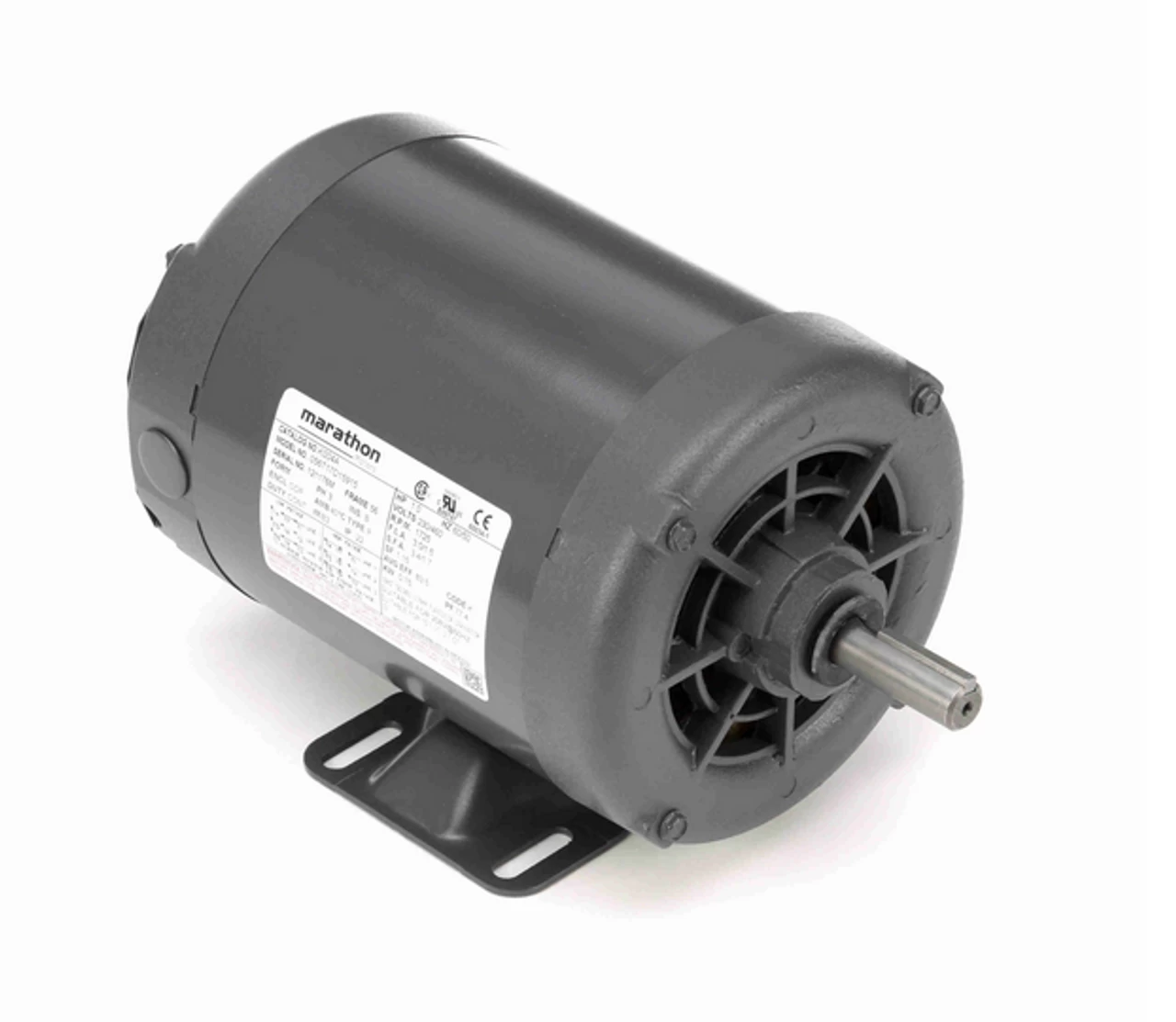 K004A Marathon 1 Hp 230/460V 1800 RPM 3-Phase 56 Frame ODP (rigid Base) Motor