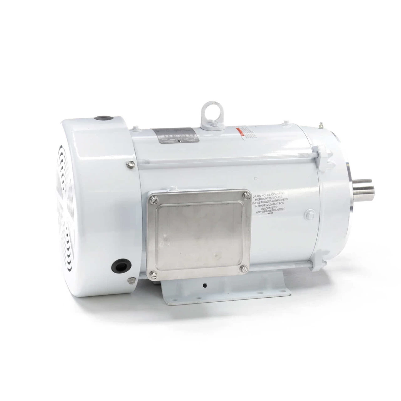 132306.00 Leeson Whie Duck 7 1/2 Hp 3600 RPM 230/460V 3-Phase 184T Frame TEFC (base) Motor